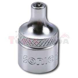 Вложка 6-стен, 3/8”, метричен размер: 6mm, тип: къс
