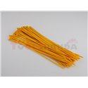 Plastic cable tie 100pcs, type: cable tie, colour: yellow, length 300mm, width 3,6mm, max. diameter 88mm