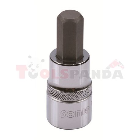 Бит вложка: размер на гнездо: 1/2", профил: шестостен HEX, метричен размер: 12 mm,