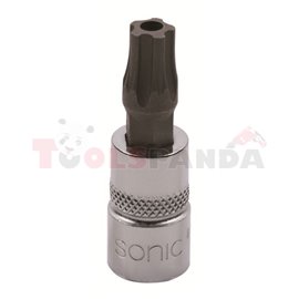 Bit 1/4", profile TORX Pentacle 40IPR, socket type: short, length 37mm, 5-angle