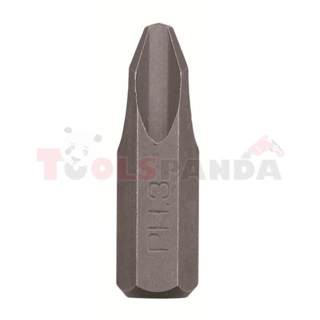 Insert bit Phillips, character size: PH3, pin size (inch): 5/16", short, length: 30 mm