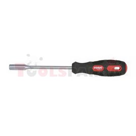 Screwdriver HEX, metric size: 4 mm, length: 125 mm, total length: 235 mm