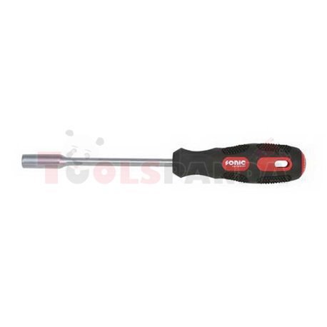 Screwdriver HEX, metric size: 4 mm, length: 125 mm, total length: 235 mm