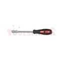 Screwdriver HEX, metric size: 4 mm, length: 125 mm, total length: 235 mm
