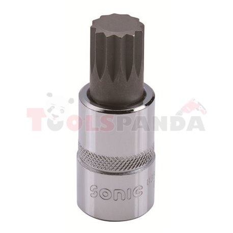 Бит вложка: размер на гнездо: 1/2", профил: SPLINE / XZN, размер на шлици 2: M16,