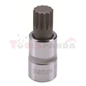 Бит вложка: размер на гнездо: 1/2", профил: SPLINE / XZN, размер на шлици 2: M16,