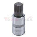 Бит вложка: размер на гнездо: 1/2", профил: SPLINE / XZN, размер на шлици 2: M16,