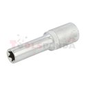 Socket E-TORX 3/8", E10, socket type: long, length 63mm