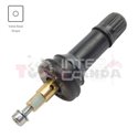 TPMS sensor valve, gumowy, czarny, Snap-in, TRW, GEN 4, length: 52,6mm, head diameter: 19,6mm,