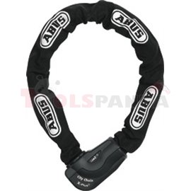 Chain with fastener ABUS GRANIT City Chain X Plus 1060 colour black 1,1m x