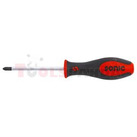 Screwdriver (star screwdriver) Phillips, character size: PH2, length: 100 mm, total length: 215 mm