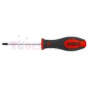 Screwdriver (star screwdriver) Phillips, character size: PH2, length: 100 mm, total length: 215 mm