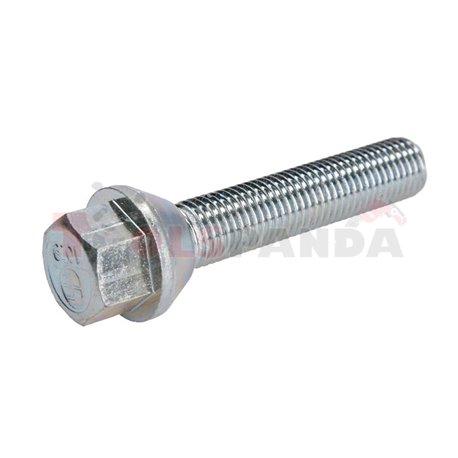 Wheel bolt front/rear (M12x1,5mm, thread length 55mm, (PL) UWAGA: KLUCZ 17)