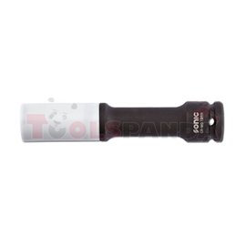 Ударна 6-стенна вложка 1/2”, метричен размер: 17mm HEX, дължина 150mm
