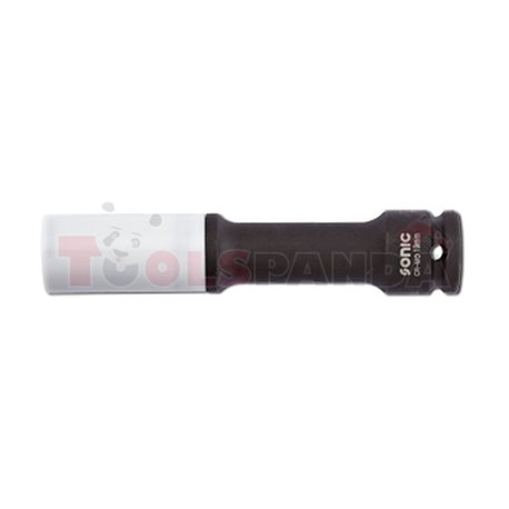 Ударна 6-стенна вложка 1/2”, метричен размер: 17mm HEX, дължина 150mm
