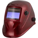 Przyłbica spawalnicza ze zmiennym stopniem ochrony DIN 9-13, wymiar filtra 100X45mm, malowanie RED