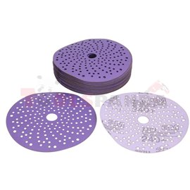Abrasive disc Cubitron II, fibre, P240, diameter: 150mm, colour: purple, 50pcs,