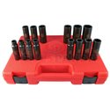 CP 1/2” Комплект ударни дълги вложки - 14 броя: 10, 11, 12, 13, 14, 15, 16, 17, 18, 19, 21, 22, 26 и 27 мм