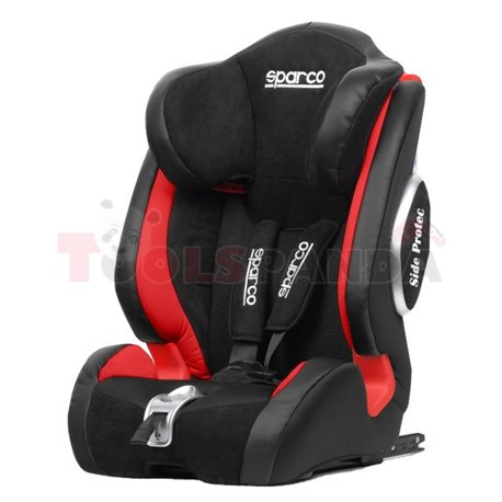 Детска седалка, модел: F1000K PREMIUM, сертификат: ECE R44/04, за деца с тегло: 9-36 kg, цвят: червен/черен, материал: пластмаса