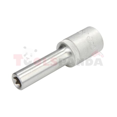 Socket E-TORX 1/2", E10, socket type: long, length 76mm