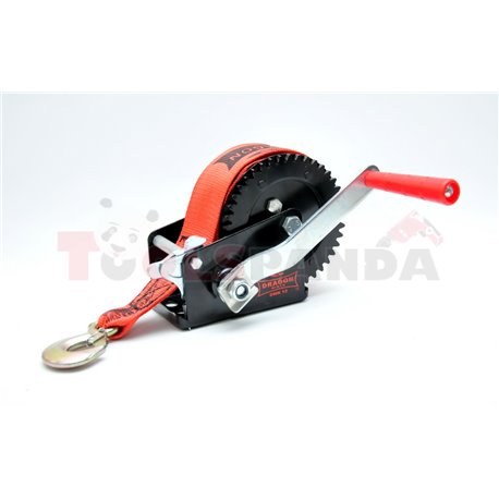 Portable winch towing 540kg/1200lb rope type: belt
