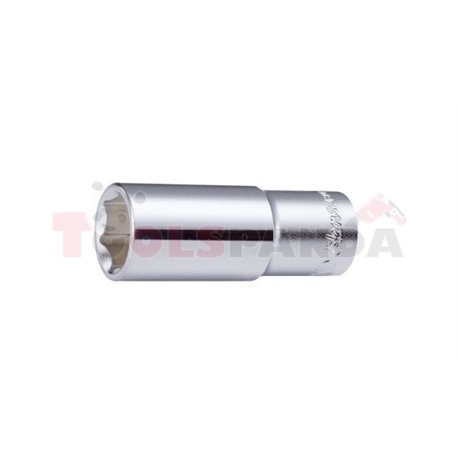 Socket 6-point 1/4", profile Hexagonal, metric size: 5mm, socket type: long, length 50mm