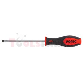 Screwdriver (flat-head) slotted, metric size: 5,5 mm, long, length: 125 mm, total length: 228 mm