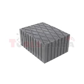 Rubber pad, for lift drive-ons, quantity: 1 pcs, 160mmx120mmx75mm, type: rectangle, for lift (Manufacturer): EVERT