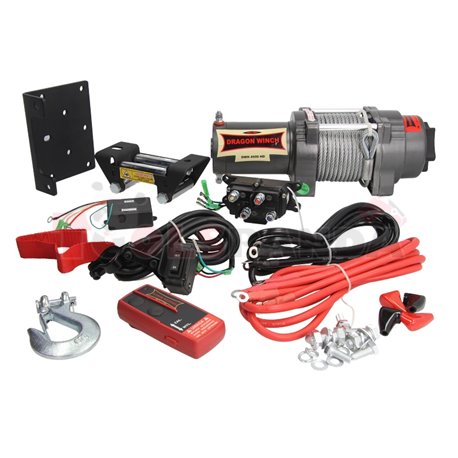 ATV and quad winches Highlander towing 2041kg 1,9HP voltage 12V transmission 3-step planetary reduction 136:1 rope type steel 15