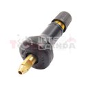 TPMS sensor valve, gumowy, czarny, Snap-in, Alligator, Sens.it, length: 43mm,