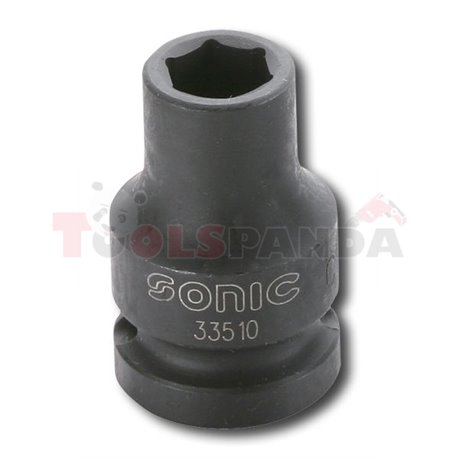 Ударна 6-стенна вложка 1/2”, метричен размер: 18mm, дължина 38mm