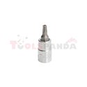 Bit 1/4", profile TORX Tamper T20H