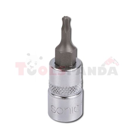 Bit 1/4", profile TORX T30, socket type: short, length 37mm, spherical