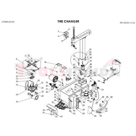 Евърт спре основните ръка, montażownicy 885IT, 885IT + PL338, без части: 6005032, на Сема № 41