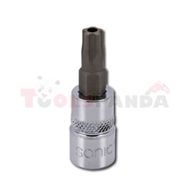 Bit 1/4", profile TORX Pentacle 30IPR, socket type: short, length 37mm, 5-angle