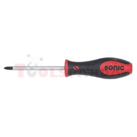 Screwdriver (star screwdriver) Phillips, character size: PH2, length: 100 mm, total length: 215 mm, impact punch