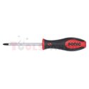 Screwdriver (star screwdriver) Phillips, character size: PH2, length: 100 mm, total length: 215 mm, impact punch