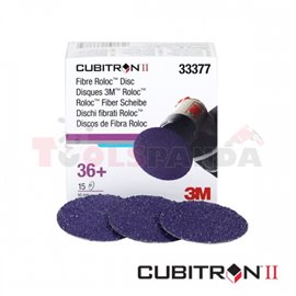 Abrasive disc Cubitron II, fibre, P36, diameter: 50mm, 15pcs,