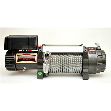 Off-road vehicle winch Highlander towing 6803kg 9HP, voltage 12V transmission 3-step planetary reduction 274:1 rope type: steel