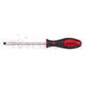 Screwdriver (flat-head) slotted, metric size: 8 mm, length: 175 mm, total length: 299 mm