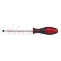 Screwdriver (flat-head) slotted, metric size: 6,5 mm, length: 150 mm, total length: 265 mm
