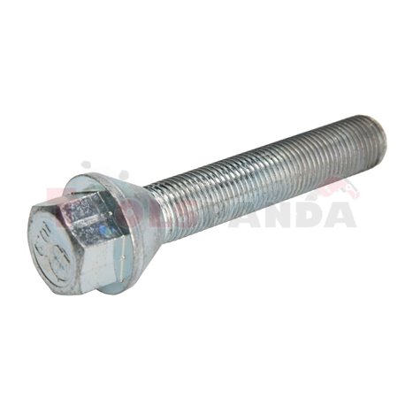 Wheel bolt front/rear (M12x1,25mm, thread length 60mm, (PL) UWAGA: KLUCZ 17)