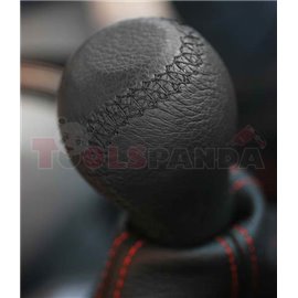 Gear change lever knob (black thread trim with a lift-up reverse gear)