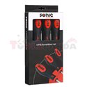 Set of screwdrivers, 5 pcs, Philips PH screwdriver(s) slotted screwdriver(s), 3 4 5.5 6.5 mm, philips size: PH1 PH2,