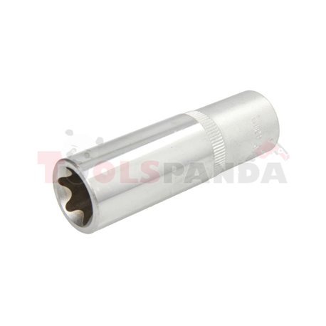 Socket E-TORX 1/2", E20, socket type: long, length 76mm