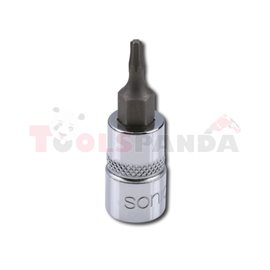 Bit 1/4", profile TORX T9, socket type: short, length 37mm