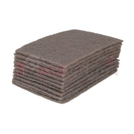Abrasive cloth sheet, 150x230mm, colour: red, 10pcs,, universal