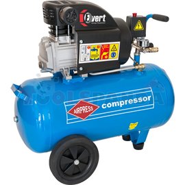 Compressor piston-type EVERT, 1,8 kW 230V 8 bar, efficiency: 325l/min., tank: 50L, number of pistons: 1pcs