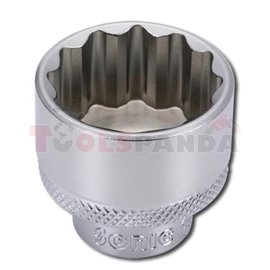 Вложка 12-стенна, 3/8”, метричен размер: 20mm, тип: къс