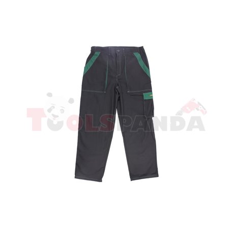 Традиционни черни и зелени панталони, размер M. Изработен от 260 g / m2 материал